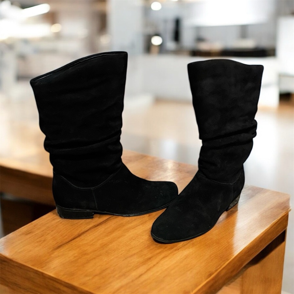 St. John's Bay Jaime Suede Black Boots